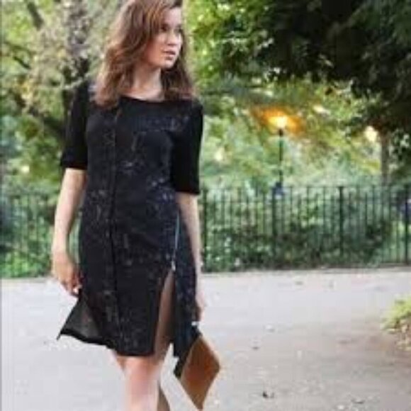 Elie Tahari Side Zipper Shift Dress - Picture 11 of 11